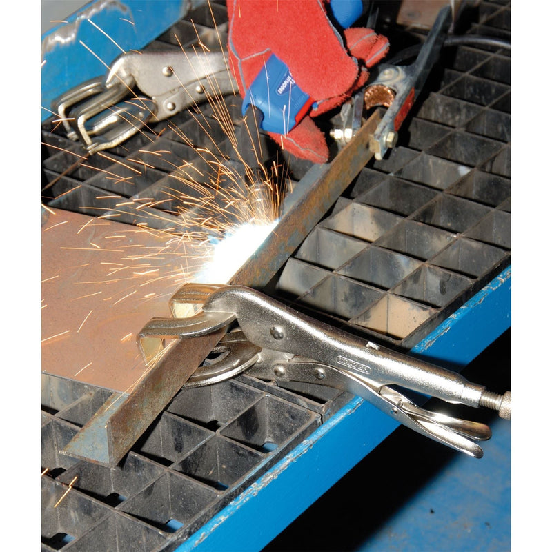 Draper Self Grip Welding Clamp, 225mm 81650 Draper - Town Tools 