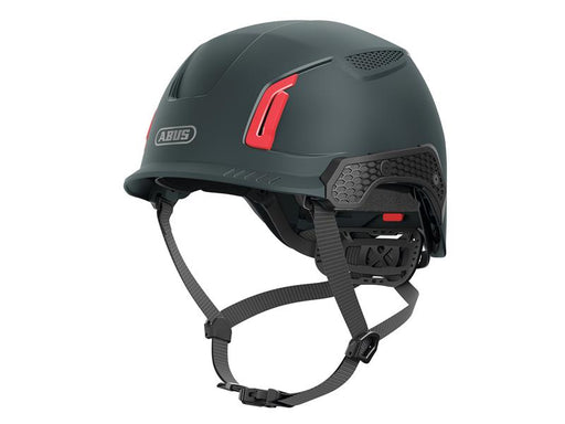 ABUS Mechanical Safety Helmet Non Vented Black