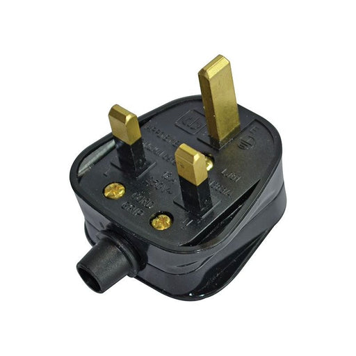 Faithfull Power Plus Black Plug 13A Faithfull Power Plus - RockBottom Northampton