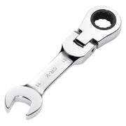 Draper HI-TORQ Metric Stubby Flexible Head Ratchet Combination Spanner, 11mm Draper - Town Tools