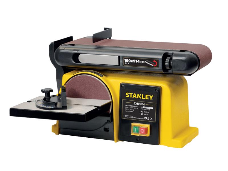 Stanley® Machines SXBS914E Belt-Disc Sander 240V 370W