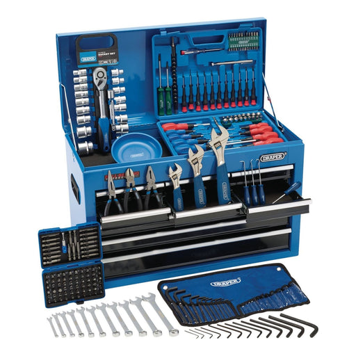 Draper Top Chest Tool Kit, 9 Drawer (216 Piece) Draper - Town Tools