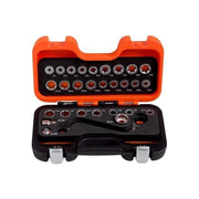 Bahco S Type Ratchet Ring Wrench & Adaptor Set, 29 Piece Bahco - NorthantsTrade Northampton