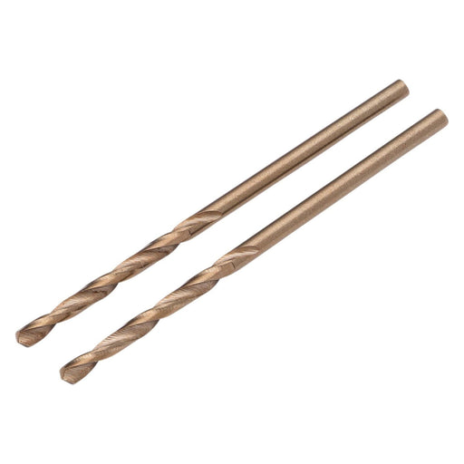 Draper Draper Expert HSSE M35 Cobalt Drill Bit, 2.5mm x 57mm (Pack of 2) Draper - Town Tools