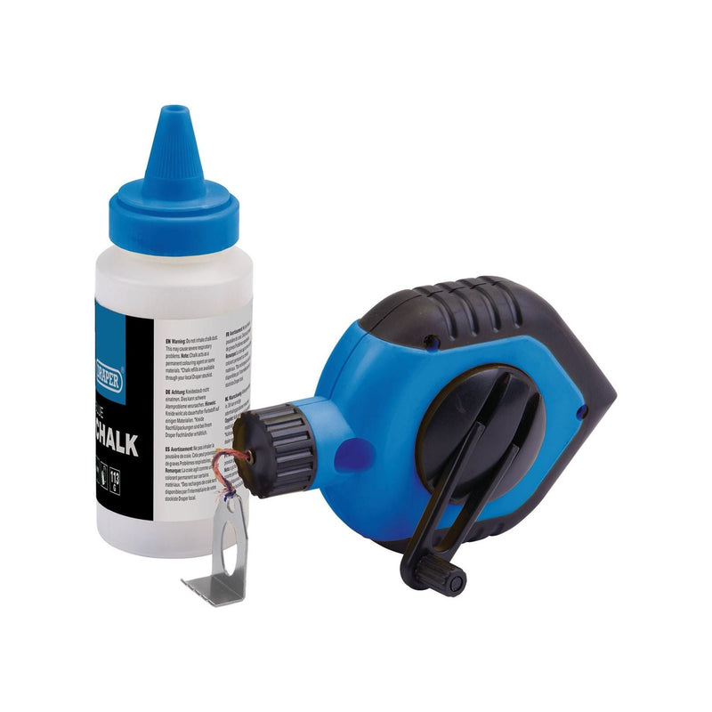 Draper Chalk Line Set, 30m, 115g (2 Piece) Draper - Town Tools