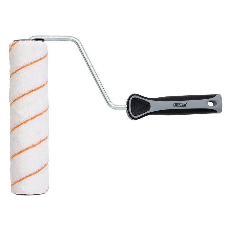 Draper Short Pile Polyester Paint Roller with Soft Grip Handle, 9"/230mm Draper - Town Tools