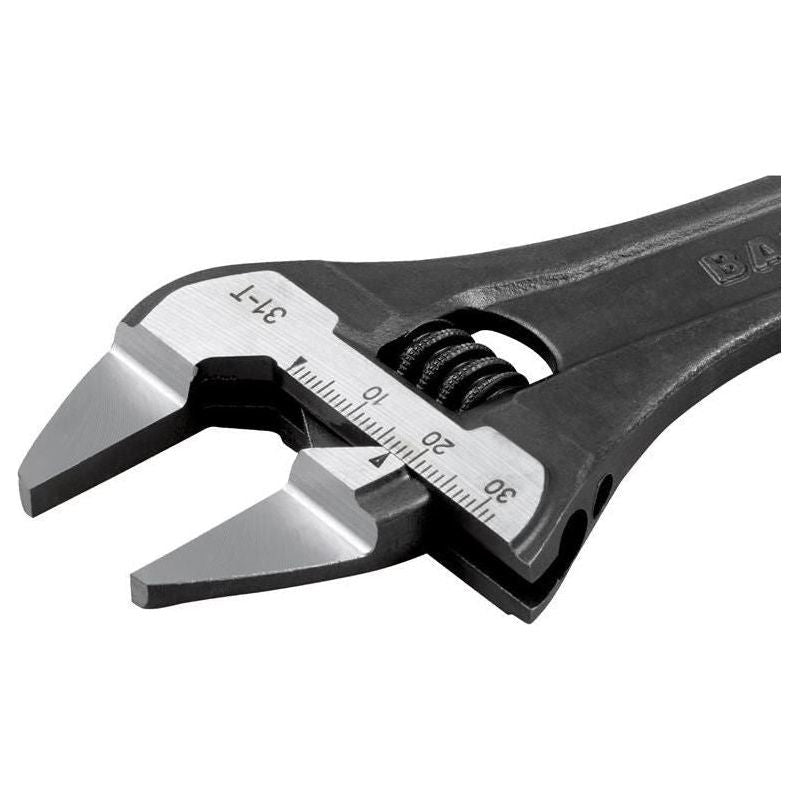 Bahco 31-T Thin Jaw Adjustable Spanner with Serrated Pipe Jaws Bahco - RockBottom Northampton