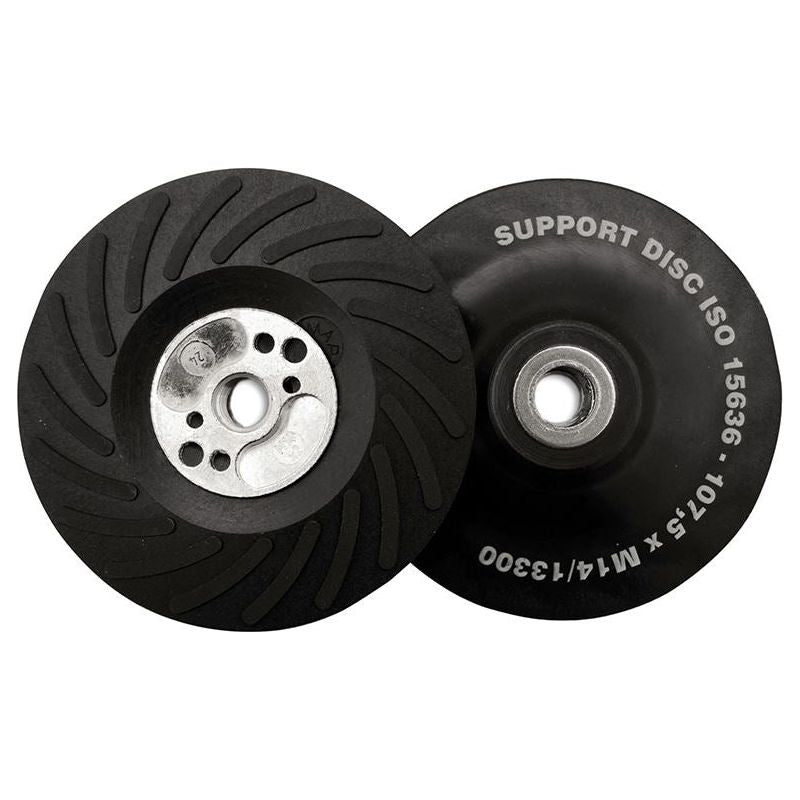 Flexipads World Class Angle Grinder Turbo Pad ISO Hard 125mm (5in) M14 Flexipads World Class - RockBottom Northampton