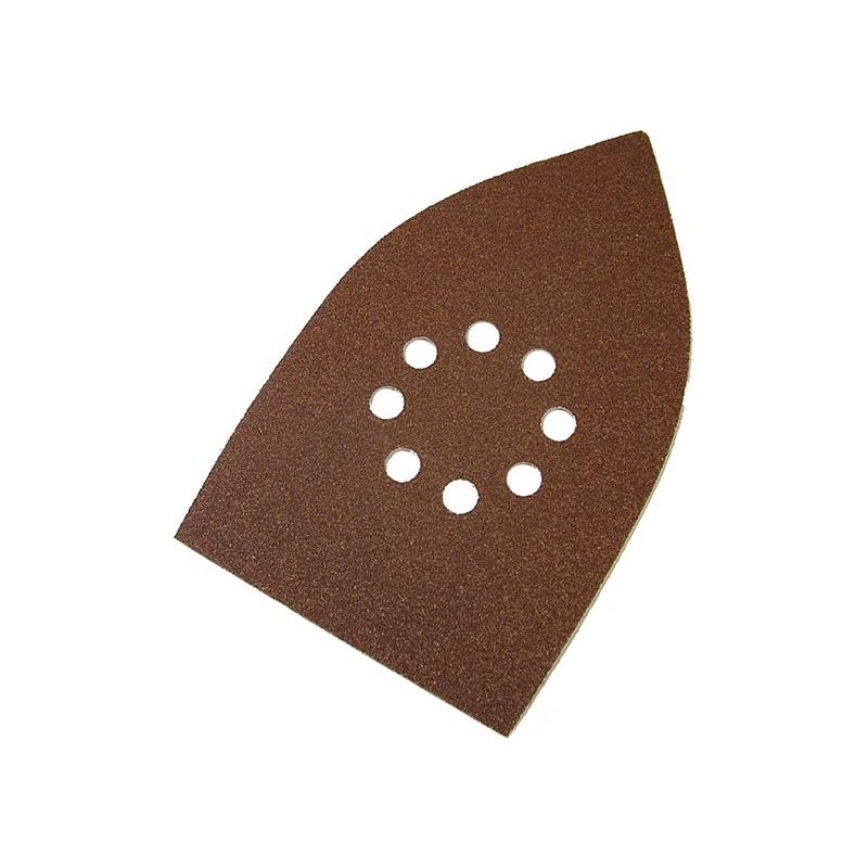 Faithfull Multi-Sander Sheets Hook & Loop Coarse Grit (Pack 5) Faithfull - RockBottom Northampton