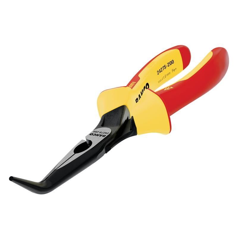 Bahco 2427S ERGO™ Insulated 45° Bent Nose Pliers 200mm (8in) Bahco - RockBottom Northampton