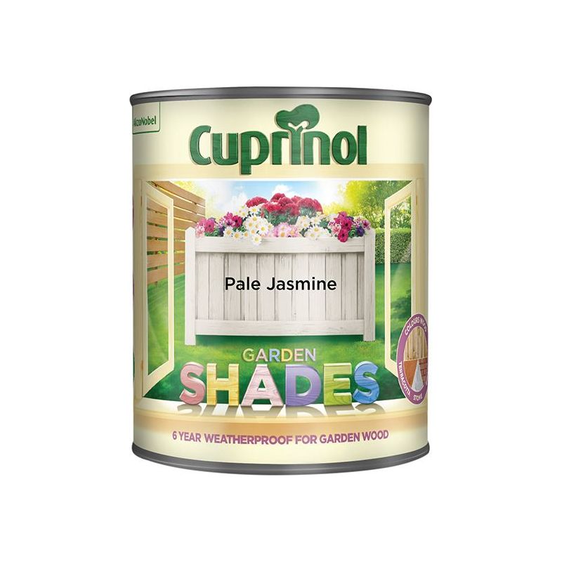Cuprinol Garden Shades Pale Jasmine 1 litre Cuprinol - RockBottom Northampton