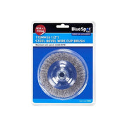 Bluespot Tools Steel Bevel Wire Cup Brush 115mm M14 X 2 BlueSpot Tools - RockBottom Northampton