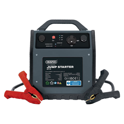 Draper 12V Jump Starter, 3000A Draper - Town Tools