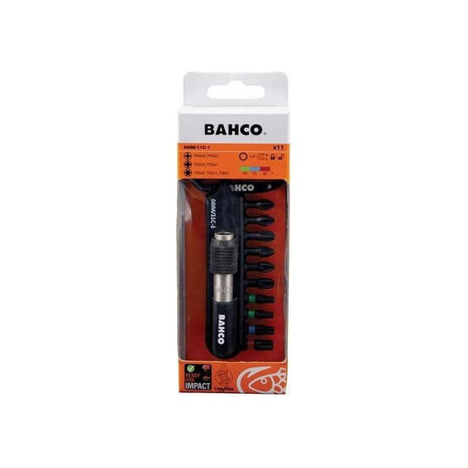 Bahco 66IM/11C-1 Heavy-Duty Torsion Bit Set, 11 Piece Bahco - RockBottom Northampton