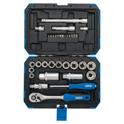 Draper Metric Socket Set, 3/8" Sq. Dr. (34 Piece) 89558 Draper - Town Tools 