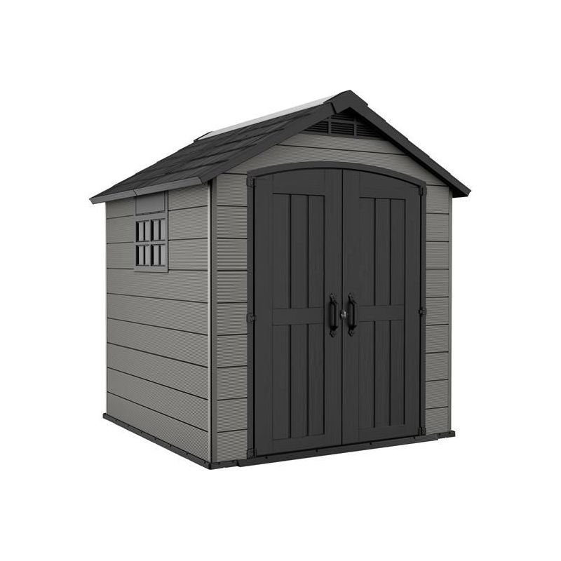 Keter Premier Shed Grey 7.5 x 7ft Keter - RockBottom Northampton
