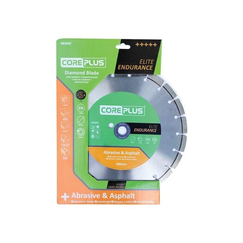 Coreplus AB300E Elite Abrasive & Asphalt Diamond Blade 300mm CorePlus - RockBottom Northampton