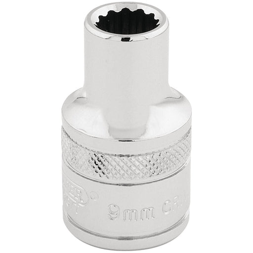 Draper HI-TORQ 12 Point Socket, 1/2" Sq. Dr., 9mm 33089 Draper - Town Tools 