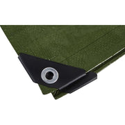 Bluespot Tools Green Tarpaulin 2.7 x 1.8m BlueSpot Tools - RockBottom Northampton