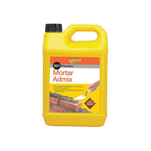 Everbuild Sika 201 Mortar Admix 5 litre Everbuild Sika - RockBottom Northamptin