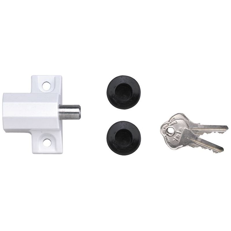 Yale Locks P114 Patio Door Lock White Finish Visi-pack Yale Locks - RockBottom Northampton