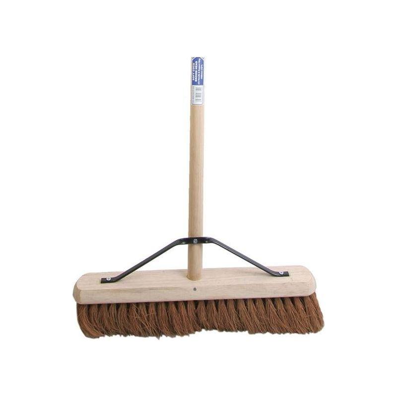 Faithfull Broom Soft Coco 450mm (18in) + Handle & Stay Faithfull - RockBottom Northampton