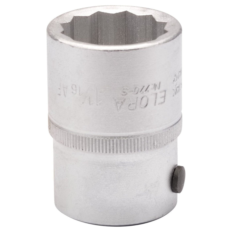 Draper Elora Bi-Hexagon Socket, 1.1/16" 3/4" Sq. Dr. 00484 Draper - Town Tools 