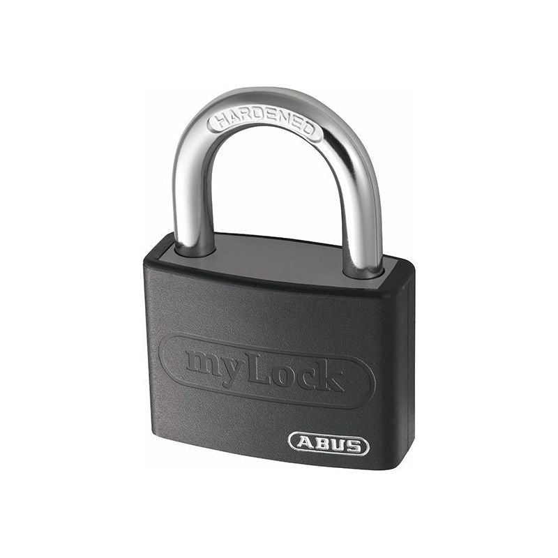 Abus Mechanical T65AL/40mm My Lock Aluminium Padlock Black Keyed Alike 6402 ABUS Mechanical - RockBottom Northampton 