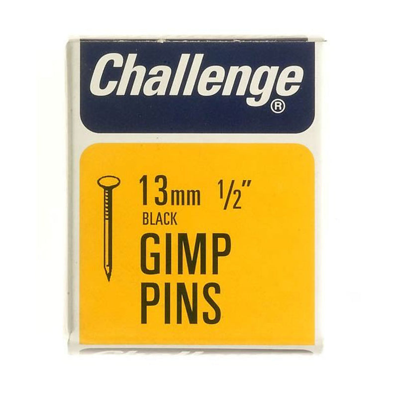 2 x Blued Gimp Pins Upholstery Tacks 13mm 30g Black Gimp Pins