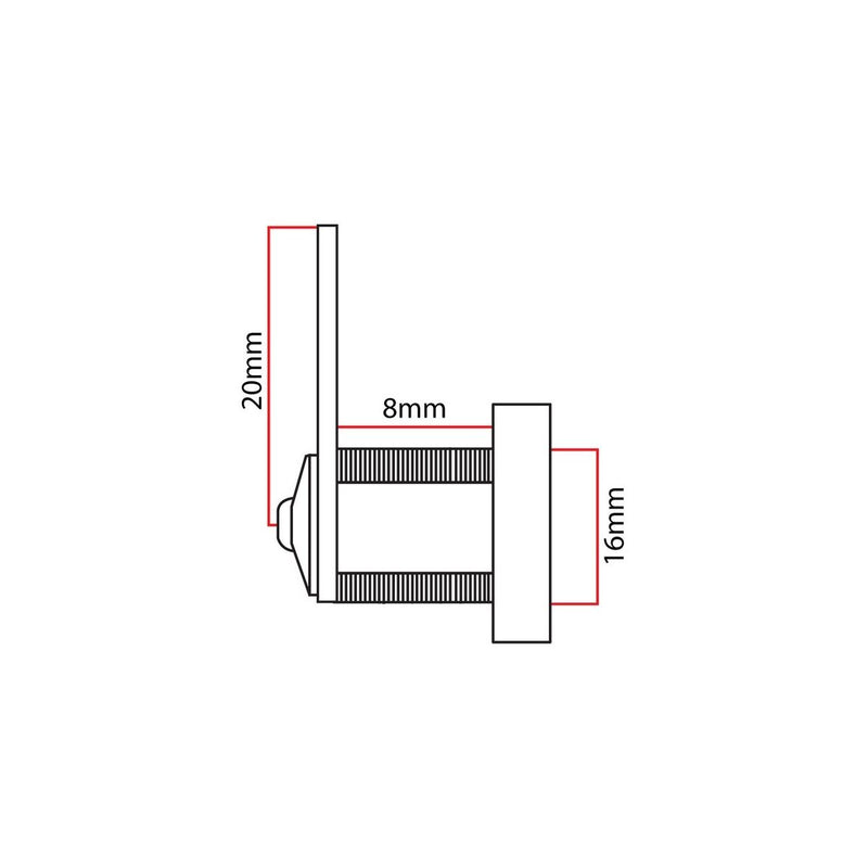 Maxus Miniature Cam Lock (MX330/MX330B)