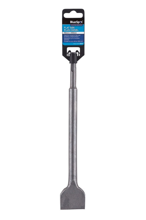 Blue Spot Tools 250mm Flat SDS Chisel