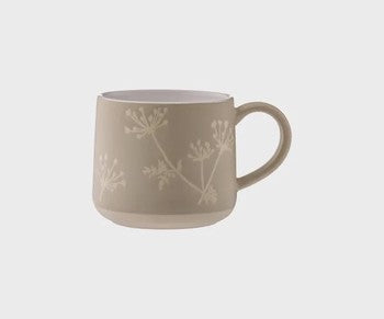 Botanical Gypsophila Stone Mug