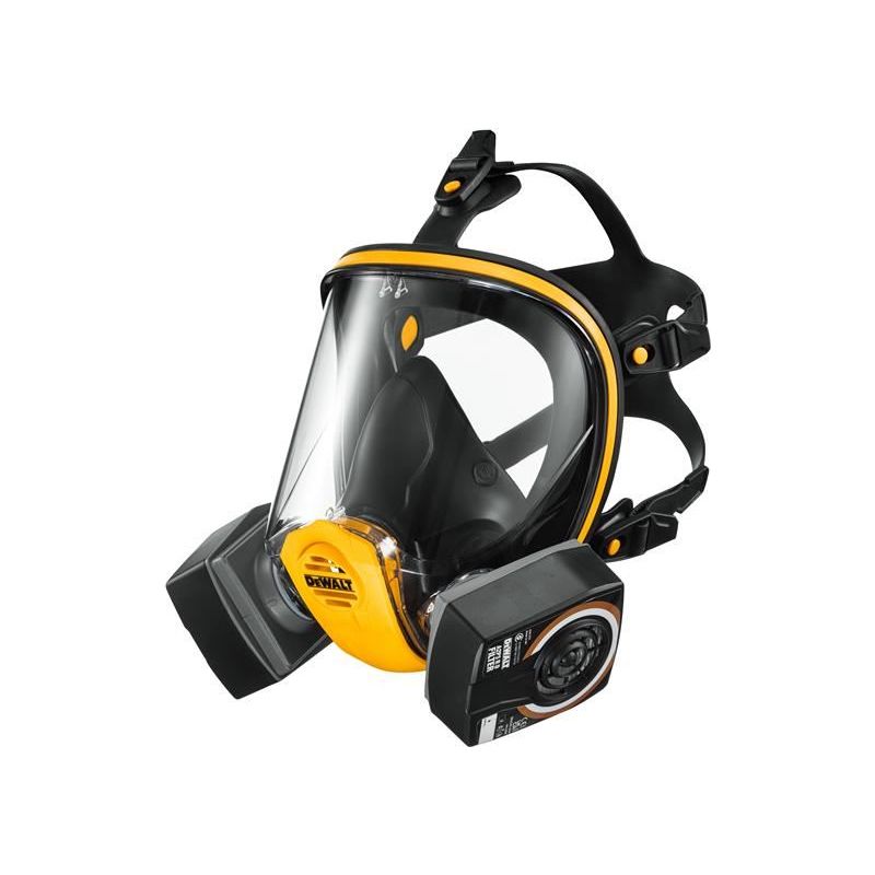 Dewalt Respiration A2P3 Full Face Mask Respirator - Large DEWALT Respiration - RockBottom Northampton