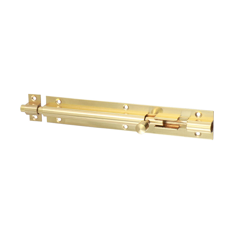 TIMCO Straight Barrel Bolt Polished Brass