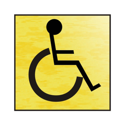Disabled symbol - BRG (120 x 122mm)