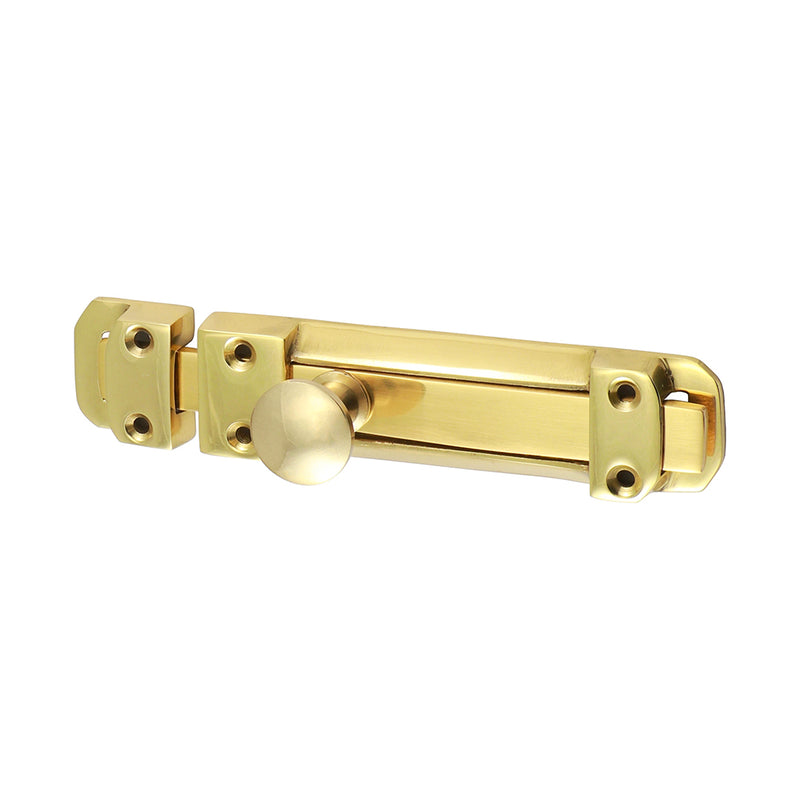TIMCO Contract Flat Section Bolt Polished Brass