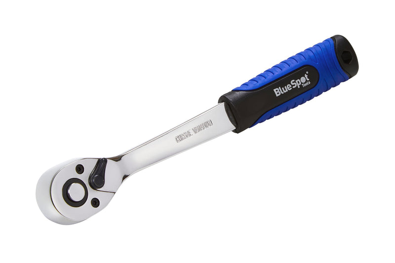 Blue Spot Tools 3/8" Drive Soft Grip Ratchet (72 Teeth)