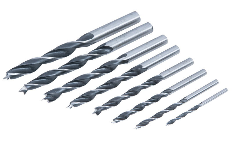 Blue Spot Tools 8 PCE Wood Drill Bit Set (3-10mm)
