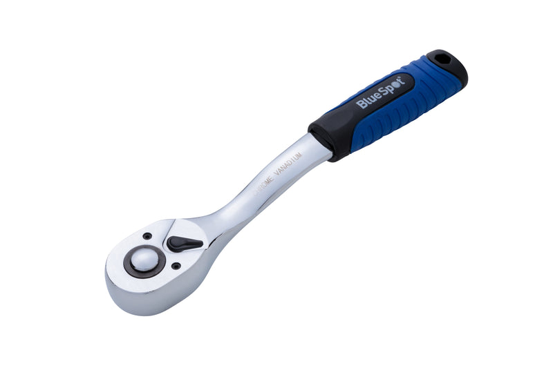 Blue Spot Tools 1/2" Drive Soft Grip Ratchet (72 Teeth)