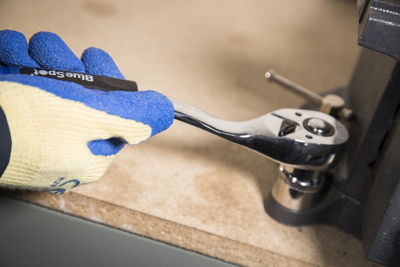 Blue Spot Tools 1/2" Drive Soft Grip Ratchet (72 Teeth)