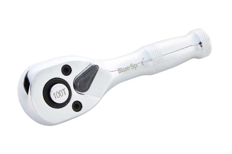 Blue Spot Tools 3/8" Stubby Ratchet (100 Teeth)