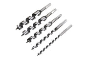 Blue Spot Tools 5 PCE Hex Shank Auger Drill Bit Set