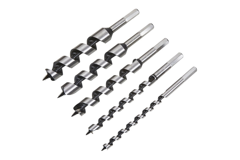 Blue Spot Tools 5 PCE Hex Shank Auger Drill Bit Set