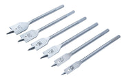 Blue Spot Tools 6 PCE Flat Wood Bit Set (10-25mm)