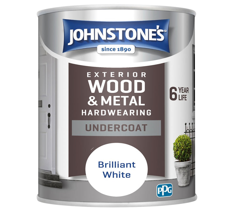Johnstone's Exterior Undercoat 750ml White