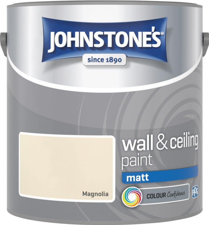 Johnstone's Wall & Ceiling Matt 2.5L Magnolia