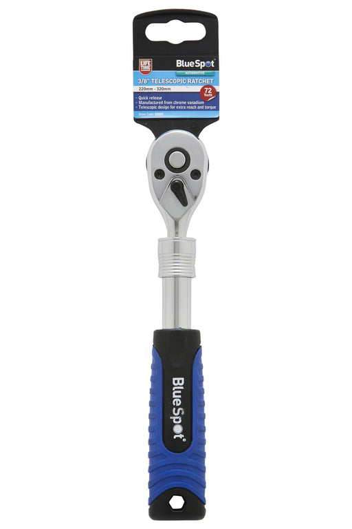 Blue Spot Tools 3/8" Telescopic Ratchet (220mm-320mm) (72 Teeth)