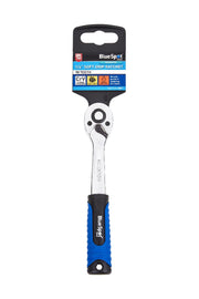Blue Spot Tools 1/4" Soft Grip Ratchet (90 Teeth)
