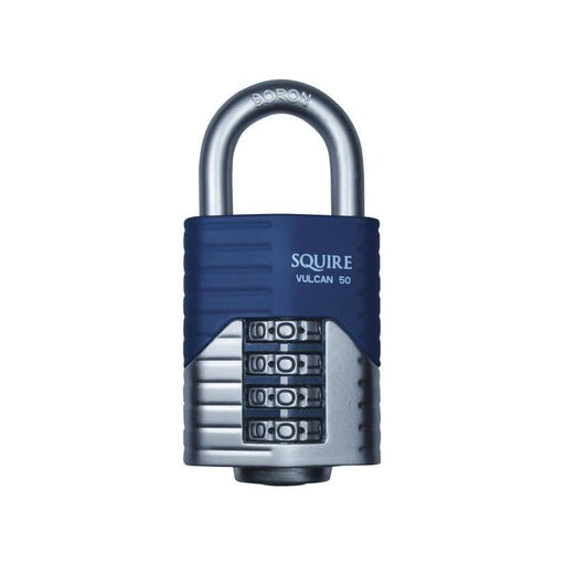 Squire Vulcan Open Boron Shackle Combination Padlock 50mm Squire - RockBottom Nothampton