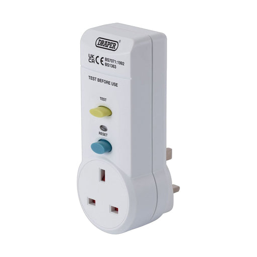Draper RCD Adaptor, 220-250v/50Hz, 13 AMP Draper - Town Tools